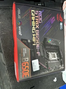 Asus ROG Strix B650E-F Gaming WiFi 6E AMD AM5 DDR5 ATX Desktop Motherboard - Photo 1/2