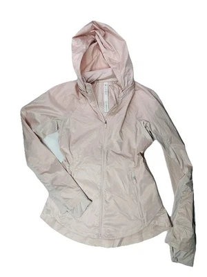Chaqueta corta LULULEMON Define talla 4 rosa atlética para mujer -RARA Foto 1 de 4