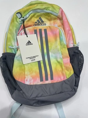 Adidas Tie Dye Backpack Yellow. Pink, Green - Image 1 of 4