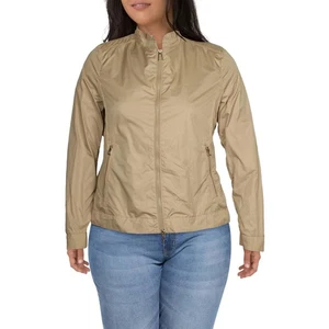 Geox Damen beige leichte kaltes Wetter Windbreaker Jacke Mantel 18 Brittany and Hanna Factory Outlet 4573 - Bild 1 von 2
