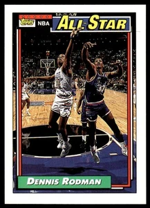 1992-93 Topps #117 Dennis Rodman Detroit Pistons - Picture 1 of 2