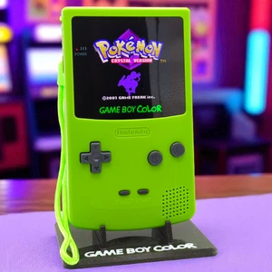 Game Boy Color Kiwi AMOLED Touch Screen, 3x Audio Amp, Free Display Stand - Picture 1 of 7
