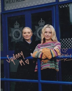 Sydney Martin / Vicky Myers   **HAND SIGNED**   10x8 photo  ~ Coronation Street - Picture 1 of 1