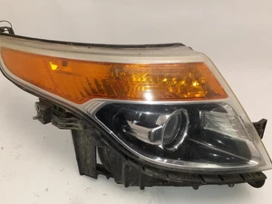 Used Right Headlight Assembly fits: 2013 Ford Explorer Base halogen w/police pac - Picture 1 of 24