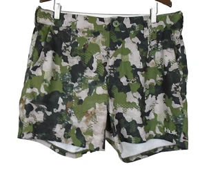HUK Performance Men's Fishing Shorts Camo Lightweight Stretch Size 2XL - Picture 1 of 7