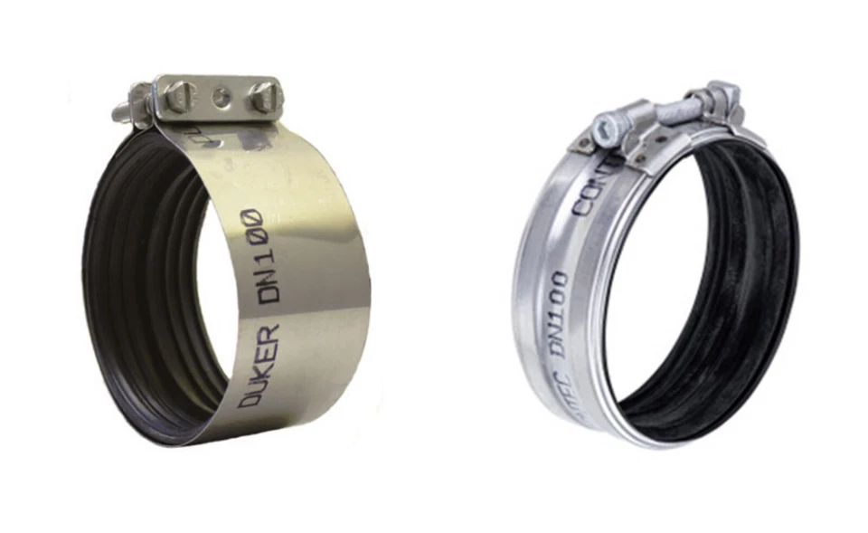 Contec SML CV Rapid ConPower Verbinder DN 50 bis DN 150 Gussrohre Abwasserrohre - Bild 1 von 4