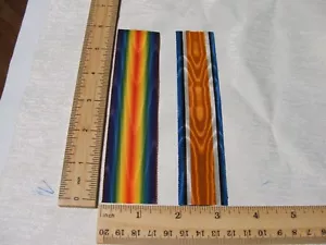 WW1 SILK MEDAL RIBBON BRITISH WAR MEDAL & VICTORY MEDAL 1914-1919 6" lengths - Picture 1 of 4