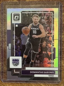 2022-23 Panini Donruss Optic #117 Domantas Sabonis Holo Prizm Kings - Bild 1 von 2