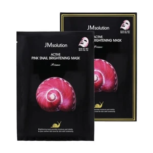 JM Solution Maschera Schiarente Lumaca Rosa Attiva Prime 1Box 10ea - Foto 1 di 3