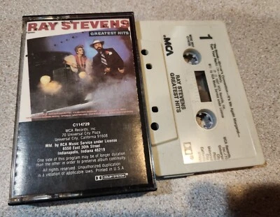 Ray Stevens Greatest Hits Cassette Tape MCA Vintage - Image 1 of 2