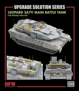 RYEFIELD MODELO RFM RM-2069 1/35 Juego de Actualización para Leopard 2A7V Tanque de Batalla Principal - Imagen 1 de 2