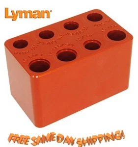 Lyman Ammo Checker 9mm, 40 S&W, 380, 45 ACP/COLT, 38/357,44 SPL/MAG 7833000 Nuovo - Foto 1 di 4