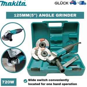 Makita Angle Grinder 125mm 5" 720W GA5030KX + Case + 3x Grinding Discs Included - Picture 1 of 5