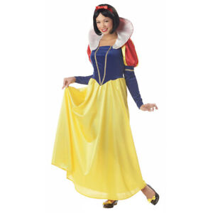 Classic Snow White Womens Costume Disney 7 Dwarfs Princess Storybook Adult