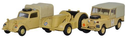 Oxford Diecast 3 Pce Set (Tilly,DB Tractor/Land Rover)  1:76 Scale - Image 1 of 1