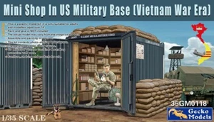 Gecko Models 35GM0118 1/35 Mini Shop In US Military Base (Vietnam War Era) - Picture 1 of 1