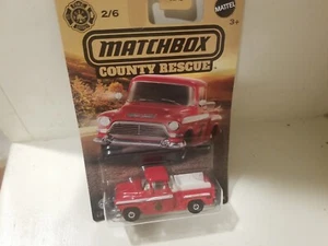 Matchbox 2023 COUNTY RESCUE '57 GMC Stepside 2/6 - Picture 1 of 5