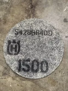 Husqvarna Polishing Pad, HiperFlex, 11", 1500 Grit (542868409) **USED** - Picture 1 of 2
