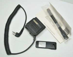 NEW TEKK SM-800 Radio Remote Speaker Mic W/ Clip Plus Belt Clip & Antenna - Picture 1 of 5