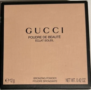 Gucci Poudre De Beauté Èclat Soleil  01 Sun-Kissed Glow Bronzer New In Box - Picture 1 of 4