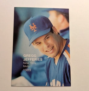 1989 PACIFIC CARDS PLAYBALL U.S.A., ROOKIES SUPERSTARS, GREGG JEFFERIES, #1 NRMT - Picture 1 of 2