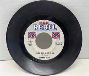 Rare Johnny Rebel #504 - Leber Music 45 RPM Record - Picture 1 of 9