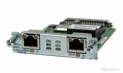 NEW Cisco VWIC3-2MFT-T1/E1 - Multiflex Trunk Voice/WAN Interface Expansion Card - Image 1 of 4