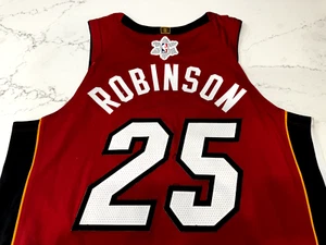 Christmas Patch! 2023-24 Miami Heat Orlando Robinson Game Used/Worn Nike Jersey - Picture 1 of 10