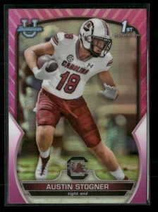 2022 Bowman Chrome University Pink Austin Stogner - Picture 1 of 2