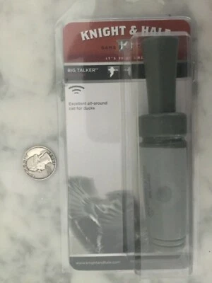 NEW KNIGHT & HALE BIG TALKER DUCK CALL USA DRAKE MALLARD WATERFOWL NIP POLYCARB - Image 1 of 4