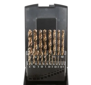 SET DI PUNTE ELICOIDALI PER TRAPANO AL COBALTO 1-10 MM - Imagen 1 de 1