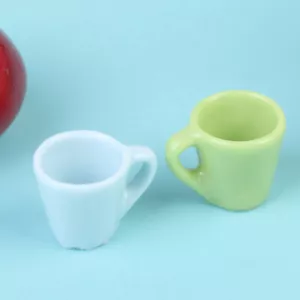 4Pcs/Set Doll House Candy Color Mini Mug Japanese Water Cup Scene Pr P.yu - Zdjęcie 1 z 17