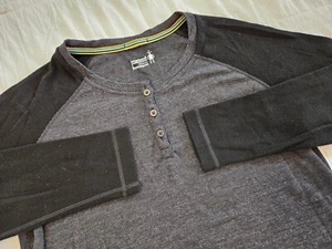 Smartwool Damen große Langarm 1/4 Knopf Basisschicht 100% Merinowolle WBWB - Bild 1 von 21
