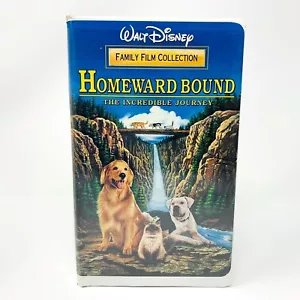 Homeward Bound: The Incredible Journey (VHS, 1998, Clam Shell) WALT DISNEY - Imagen 1 de 9