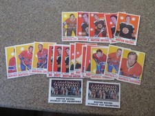 1970-71 O-Pee-Chee Boston Bruins or Montreal only  cards U pick    JLA