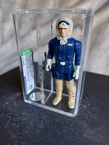 GRADED VINTAGE STAR WARS - AFA not UKG - 85 NM+ - HAN SOLO HOTH - NO COO - TAN - Picture 1 of 10