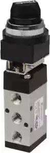 PRO-SOURCE 1/8" NPT Mechanically Operated Air Valve 5-Way, 2 Position, Select... - Picture 1 of 1