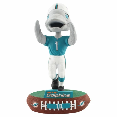 Miami Dolphins Mascot Miami Dolphins Baller Special Edition Bobblehead NFL Cover