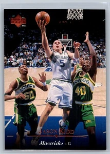 1995-96 UPPER DECK BASKETBALL 105 JASON KIDD MAVERICKS - Picture 1 of 2