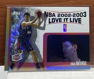 Yao Ming Topps 2003-04 "Love It Live" Card LL-YM - Picture 1 of 2