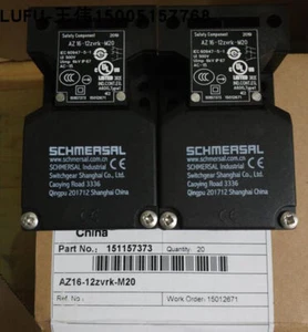 1pcs Safety door switch New AZ16-12ZVRK-M20 For SCHMERSAL - Picture 1 of 1