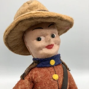 Vintage 1940’s Nora Welling Royal Canadian Mounted Police Doll /b - Picture 1 of 7