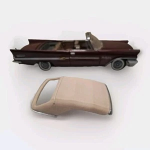 Danbury Mint 1958 Chrysler New Yorker Maroon Red Diecast Car Convertible 1:24 - Picture 1 of 11