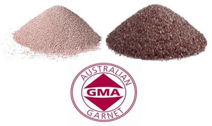 PREMIUM GRANAT FEIN/MITTELSTRAHLMITTEL SCHLEIFMITTEL NASS/TROCKEN STRAHLEN 25 KG - Bild 1 von 1