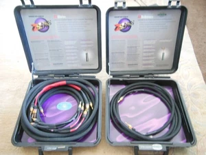 MONSTER CABLE Z2 BIWIRE 10 FOOT ONE PAIR ZSERIES BANANA PLUGS - Picture 1 of 7
