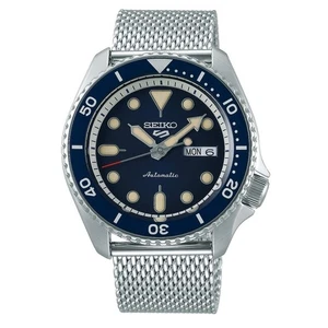 SEIKO 5 Sports Suit SRPD71K1 Orologio Uomo Automatico 100m Ghiera Blue - Imagen 1 de 4