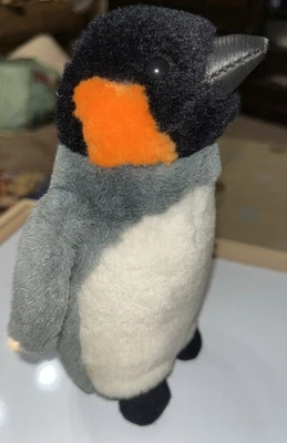 K And M International Penguin Plush Stuffed Animal Toy Vintage 1992 - Image 1 of 4
