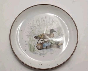 Andrea By Sadek Games Birds Freckles Ceramic Stoneware Salad Plate - Picture 1 of 3
