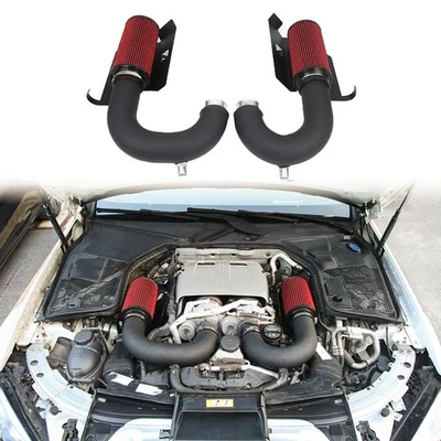 Sistema de admisión de aire frío para Mercedes-Benz C63 AMG S GLC63 AMG 2015-2021 4,0 T V8 Foto 1 de 4