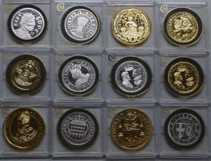 Millionaires Collection Sterling Silver Examples Rare Hammered Coins New Stock! - Picture 1 of 26